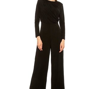 Alexia Admor Ruched Wide-Leg Jumpsuit